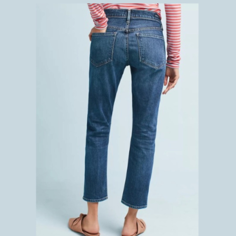 Anthropologie | Citizens of Humanity | Elsa Jeans | Mid-Rise Slim Crop Size 30